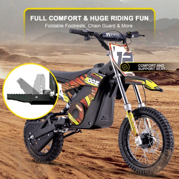 KOOZ 36v 1000w (HP112E) Electric Dirt Bike Orange