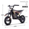 KOOZ 36v 300w (HP122E) Electric Dirt Bike Orange