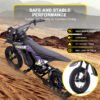 KOOZ 36v 300w (HP122E) Electric Dirt Bike Purple