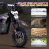 KOOZ 36v 300w (HP122E) Electric Dirt Bike Purple