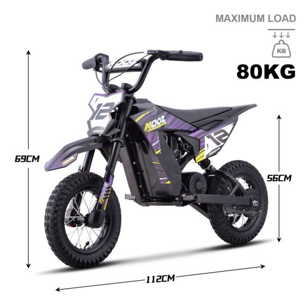 KOOZ 36v 300w (HP122E) Electric Dirt Bike Purple