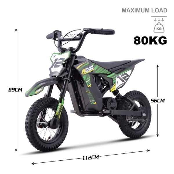 KOOZ 36v 300w (HP122E) Electric Dirt Bike Green