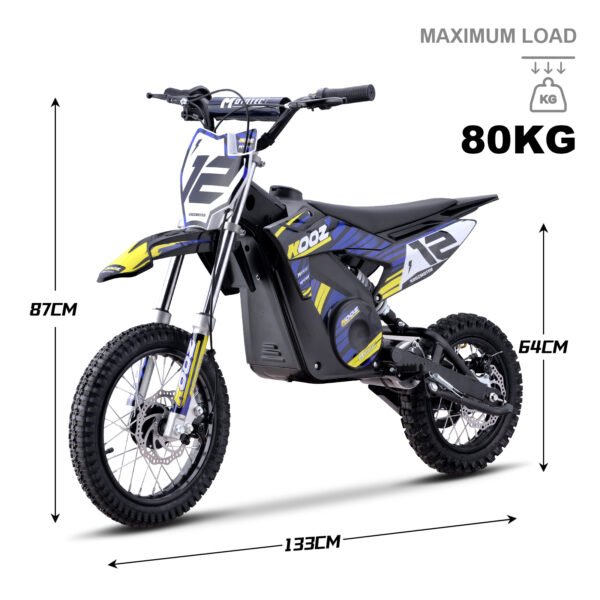 KOOZ 36v 1000w (HP112E) Electric Dirt Bike Blue