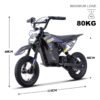 KOOZ 36v 300w (HP122E) Electric Dirt Bike Blue